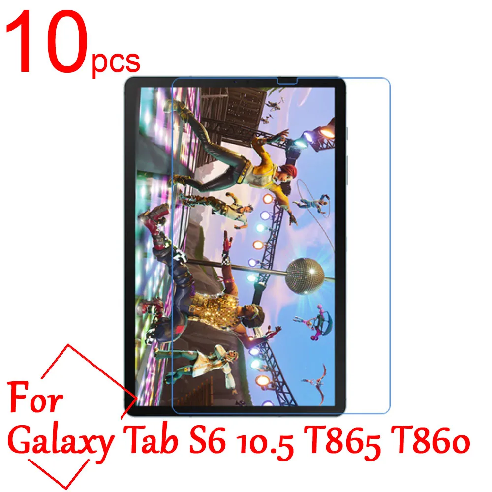 

10pcs Clear/Matte/Nano Anti-Explosion LCD Screen Protector Cover For Samsung Galaxy Tab S6 T865 T860 10.5 Tablet Protective Film