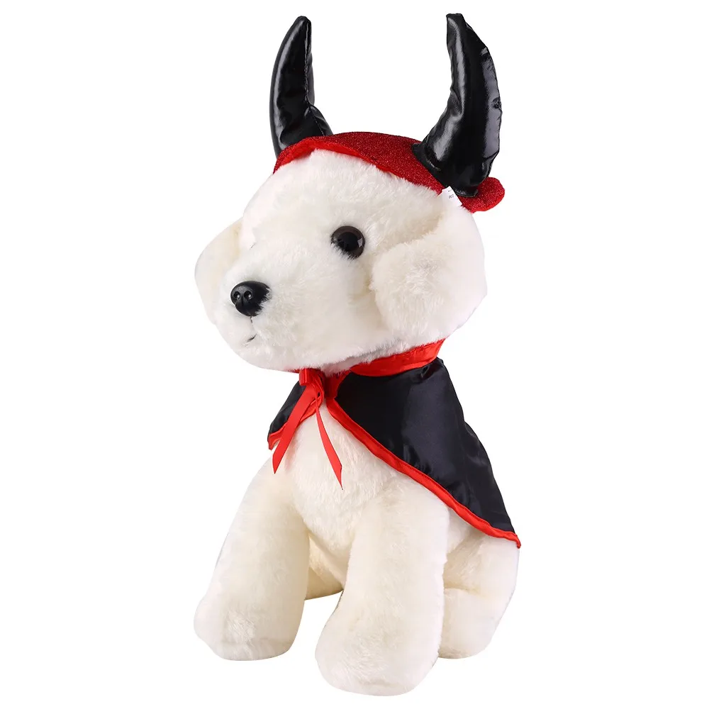 

Halloween Pet Costumes for Dogs/ Cats One Set Pet Cosplay Cloak and Hat Dog Cat Decorative Hat Cap and Cloak Cape Pet Supplies