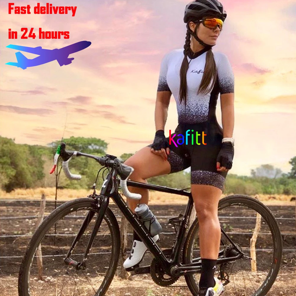 Kafitt Women&lsquo;s Professional Triathlon Suit Clothes Cycling Skinsuits Body Maillot Ropa Ciclismo Rompers Jumpsuit Kits Summer