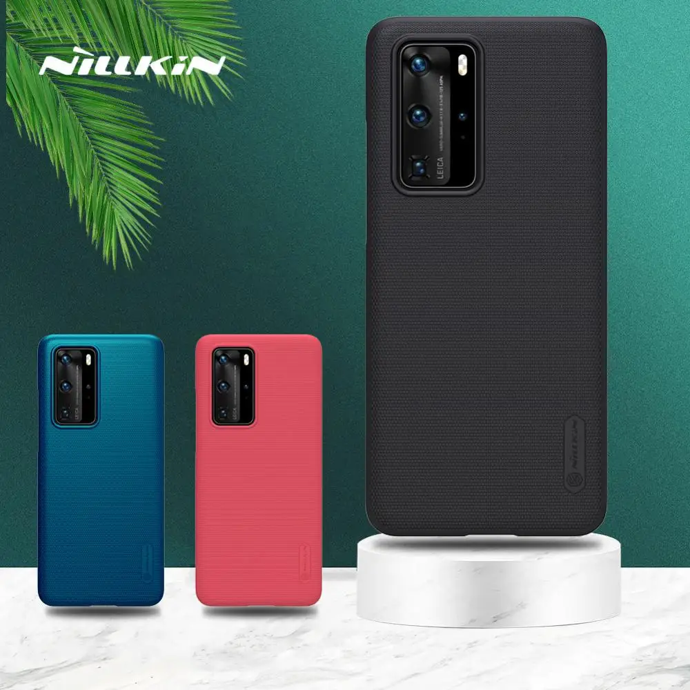 Для Huawei P40 Pro Lite чехол Nillkin Super Frosted Shield Ультратонкий ПК задняя крышка для Honor 30 20 V30