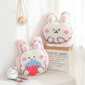 

40*45cm Plush Toys Animal Rabbit Cute Creative Soft Toys Office Lunch Break Nap Sleeping Pillow Cushion Stuffed Gift Kids Doll