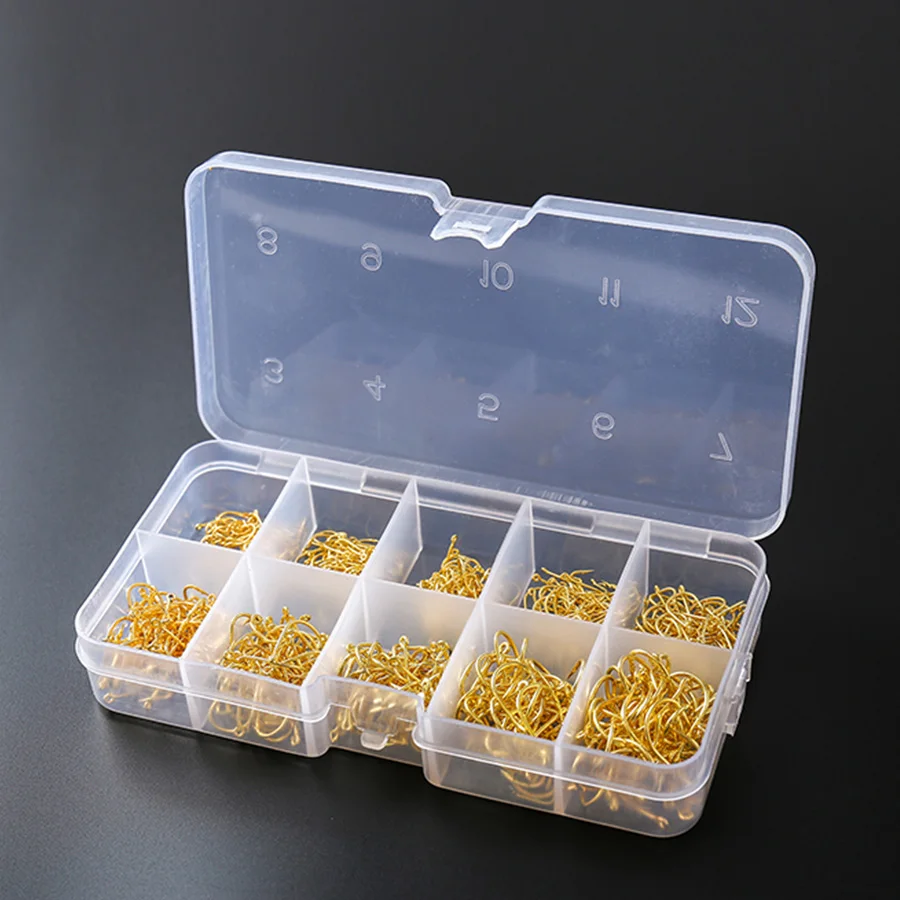 10 Mixed Sizes 3#-12# Fishhook 100pcs/Box Sharpened Ultrapoint Carp/Fish/Treble/Circle/Catfish/Fishing Hook Set All For Fishing 10 Mixed Sizes 3#-12# Fishhook 100pcs/Box Sharpened Ultrapoint Carp/Fish/Treble/Circle/Catfish/Fishing Hook Set All For Fishing
