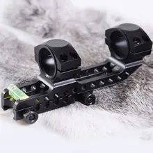Высокое качество WESTHUNTER one piece Ar Scope Picatinny Mount One inch/30 мм прицела кольца Weaver пистолет крепление с пузырьковым уровнем