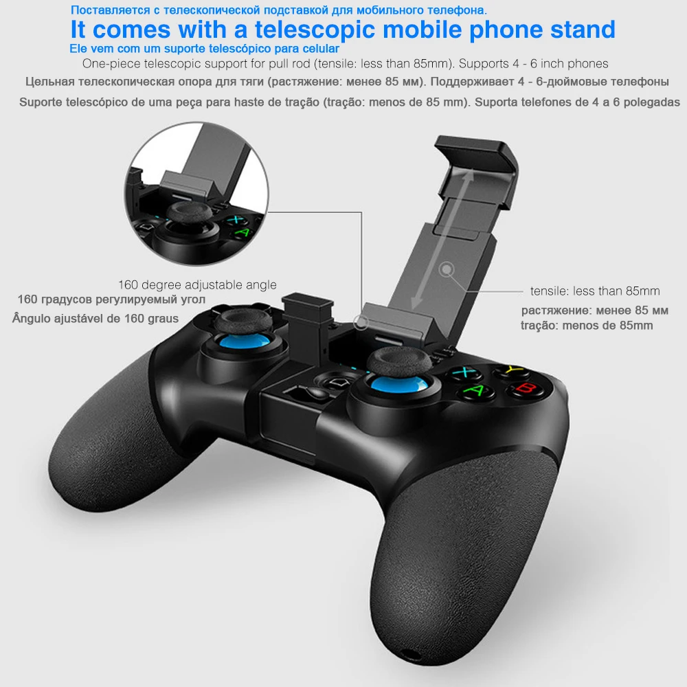  iPega USB Joystick Trigger Controller For iPhone Android Cell Phone Pubg Mobile Computer PC Game Pa