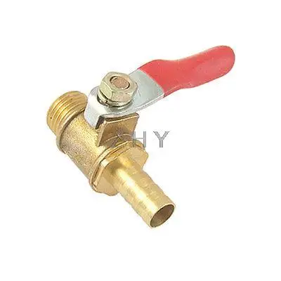 13 мм M резьба 8 мм штуцер под шланг рычаг соединитель шаровой клапан