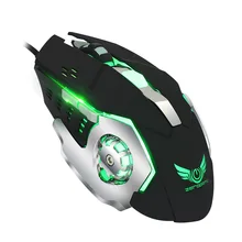 X500 игровая мышь для макросъемки, Проводная игровая мышь, свободно настраиваемая, четыре цвета, блики, подходящая мышь