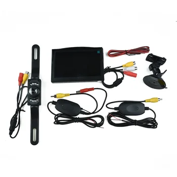 

Waterproof Car Monitor Wireless Built-in 4.3 inch LCD screen Rear view