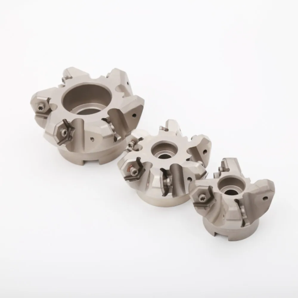 

For PRAMET HNGX0906ANSR insert 50mm 63mm 80mm high quality 50A 04R-S45 HN09C-CF Heavy cutting milling 45 degree double-sided