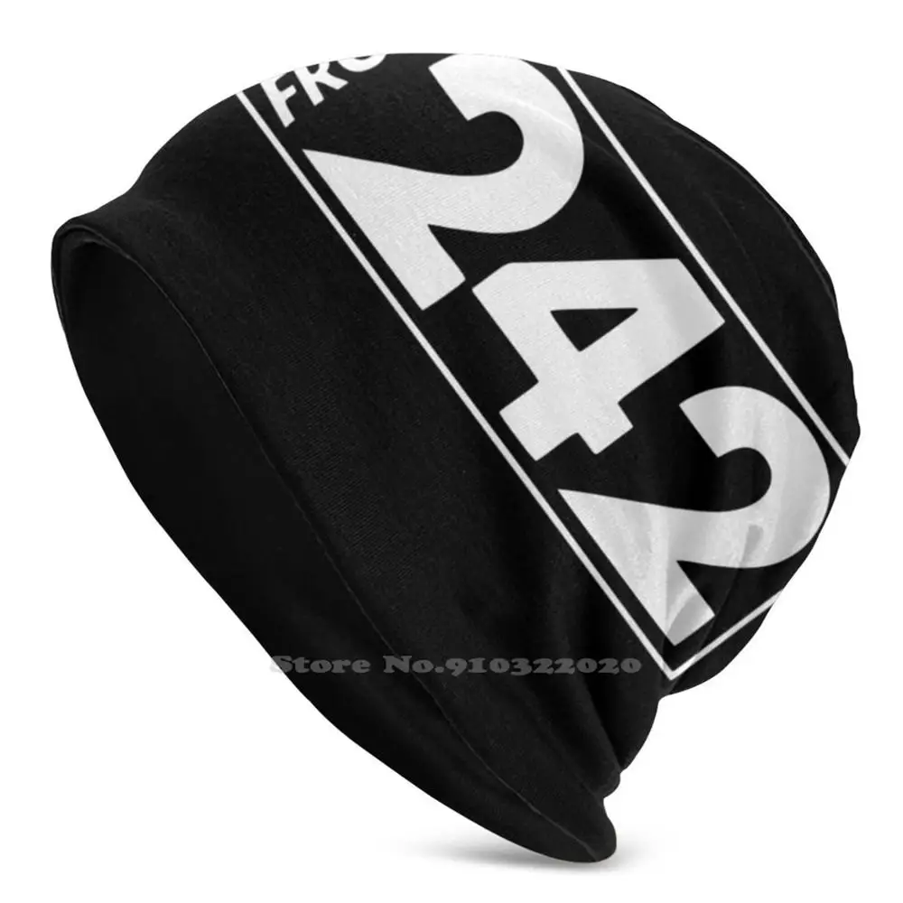 Black Friday Sale-Front 242 Berretto Unisex Cappelli Sottili Antivento Per Uomo Donna Bambino 2015 4X4 Accelerazione Alluminio F