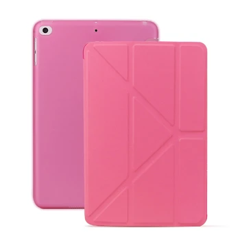 

FLOVEME Case For i Pad 2 Silk Skin Cover For i Pad Mini 5 Case Foldable Pouch PU leather Full case For iPad 2 Mini 5 smart cover