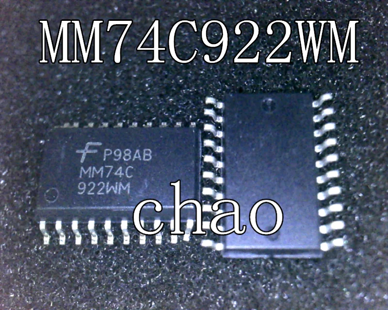 5 шт./лот MM74C922WM FAIRCHIL лапками углублением SOP-20