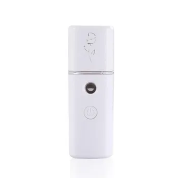 

1pc Portable Nano Spray Water Replenishing Instrument Body Nebulizer Steamer Moisturizing Care Tools USB