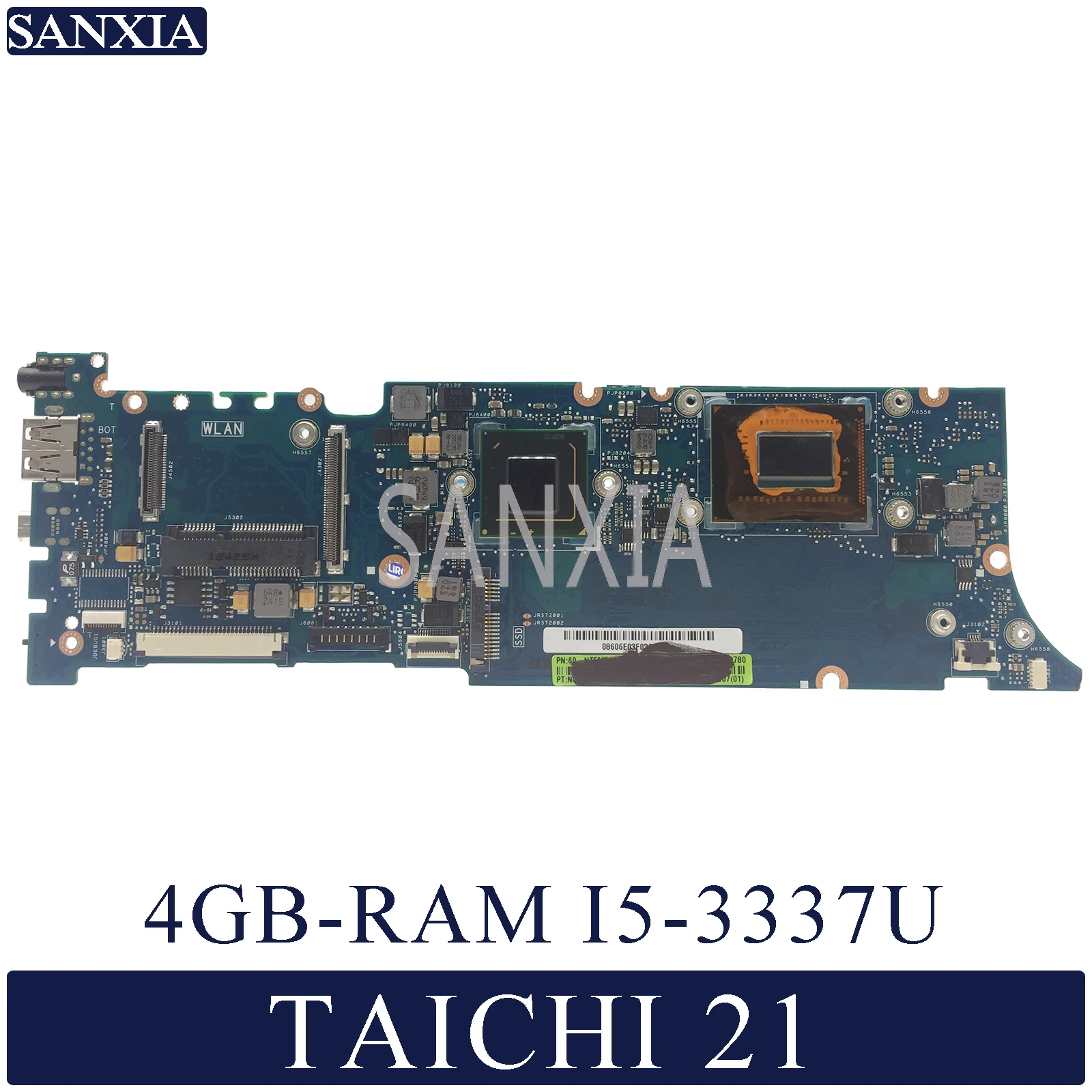 Материнская плата KEFU TAICHI21 для ноутбука ASUS TAICHI 21 оригинальная материнская 4GB-RAM