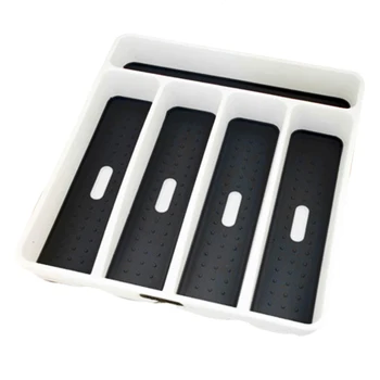 

Drawer Cutlery Tray Cutlery Storage Box Plastic Cutlery Storage Tray Cutlery Separation Classic Large Silverware Tray