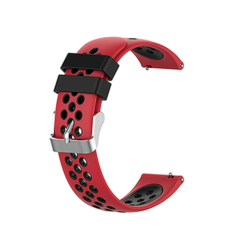 22 мм силиконовый браслет для huawei Watch GT для Ticwatch pro/E2/S2 для samsung/Asus/LG/Garmin Смарт часы ремешок браслет - Цвет: 3