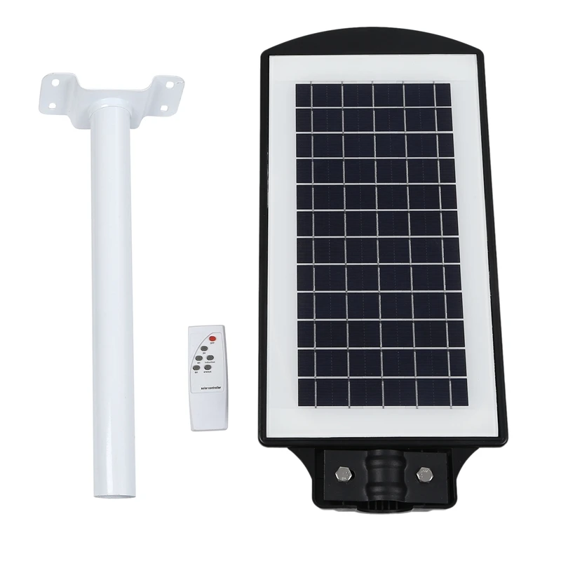 

FFYY-40W Solar Street Light Radars PIR Motion Sensor Light With Remote Controller and Light Arm Waterproof Wall Path Lamp for Pa