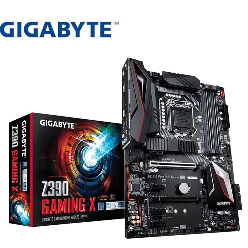 Для Gigabyte Z390 GAMING X оригинальная новая материнская плата Игровая плата 1151 pin Материнская плата поддержка 8700K 9900K