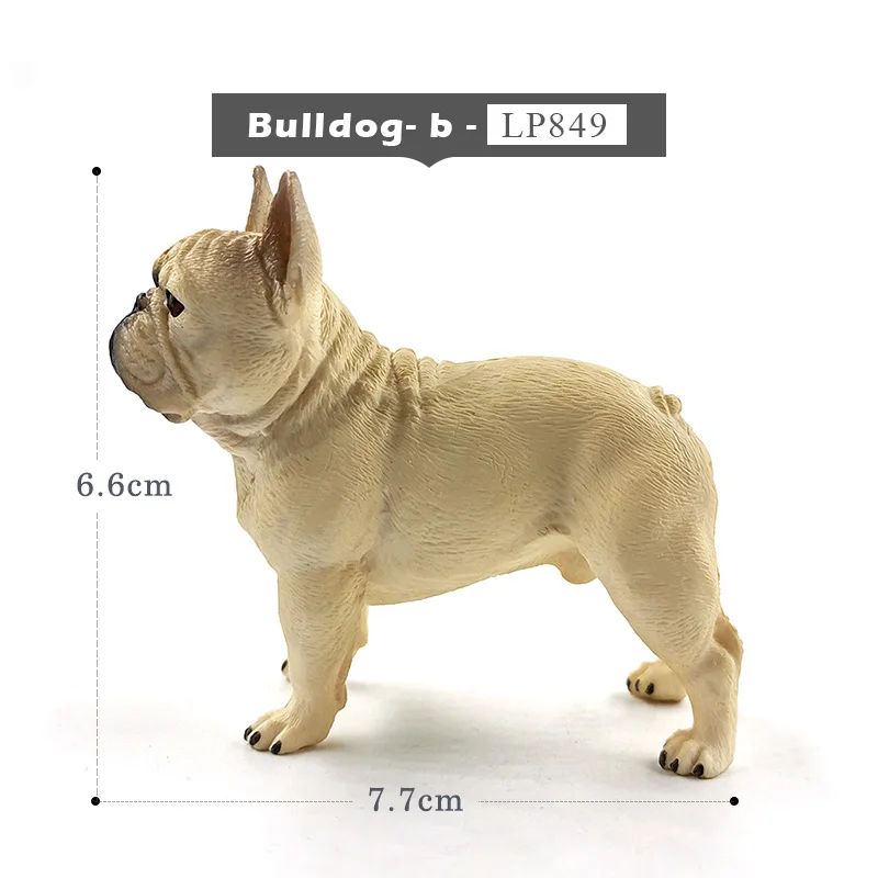 Charming Bulldog Figurine - Miniature Home Decor & Fairy Garden Accessory