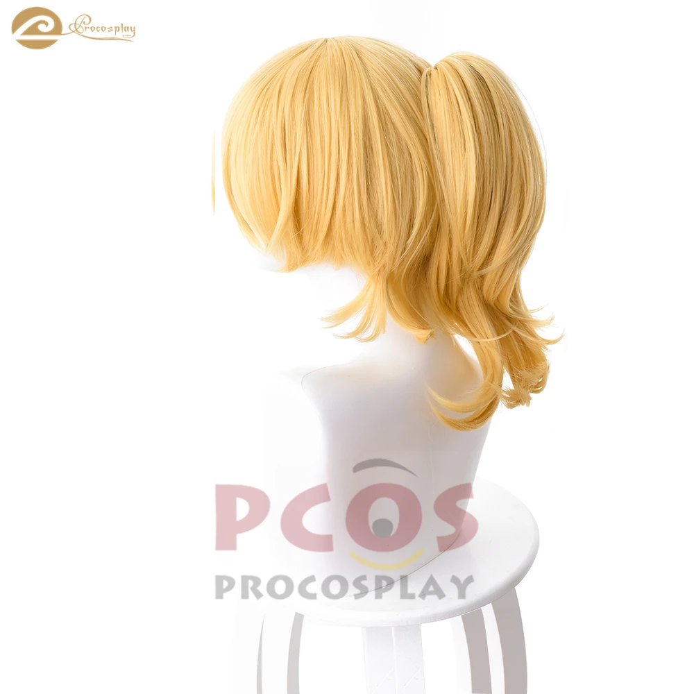 Procosplay Супер Марио Bros принцесса Bowser Kuppa Koopa Hime Bowsette Косплей конский хвост парик mp004921