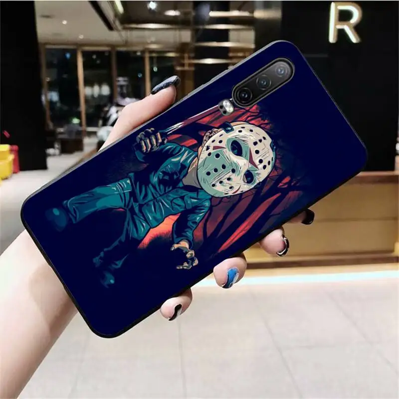 waterproof case for huawei Jason Voorhees Ốp Lưng Điện Thoại Huawei P40 P30 P20 Lite Pro Giao Phối 30 20 Pro P Thông Minh Năm 2020 Thủ huawei silicone case Cases For Huawei