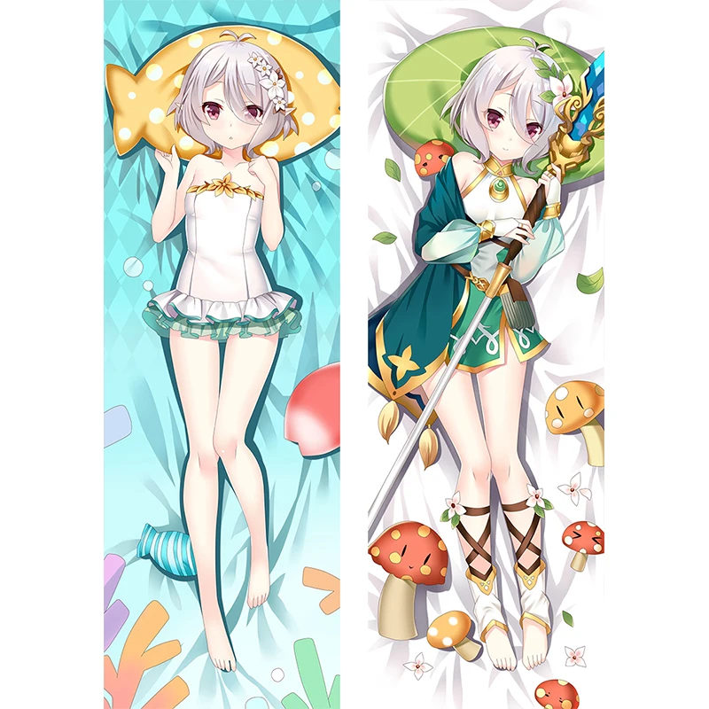 

Newly Design Game Princess Connect! Re:Dive Kokoro Natsume Pillow Case Cover Pillowcase Cushion Otaku Fashion Colle