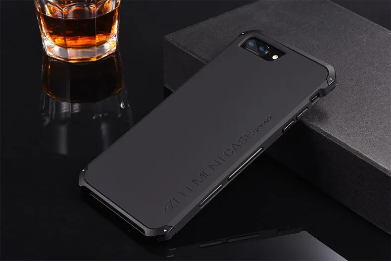 Чехол для iPhone 7 роскошный элемент телефон сумка Чехлы с дизайнерским алюминием и ПК чехол Элемент чехол для iPhone 7 Plus