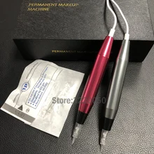 Профессиональная ротационная машинка для татуажа, ручка для перманентного макияжа бровей, губ, комплект для микроблейдинга, тату-пистолет с 8 мм иглой для татуажа