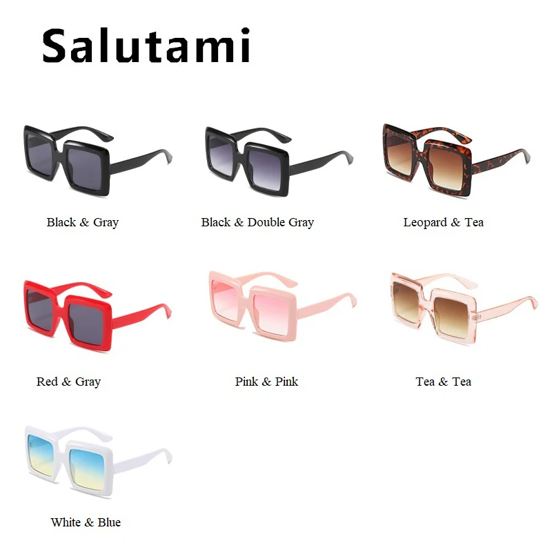 Salutami 2022 Round Sunglasses with Chain Around, Elegant Fashion