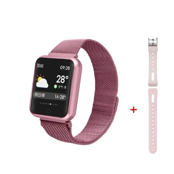 

Smart Watch P68 +Strap/Set Waterproof IP68 Fitness Bracelet Women Sport Smartwatch Call Message Alert for Apple iPhone Xiaomi