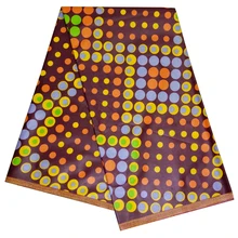 Новинка хлопок африканская ткань в нигерийском стиле Анкара длилась настоящий голландский воск ткань для вечерние платья