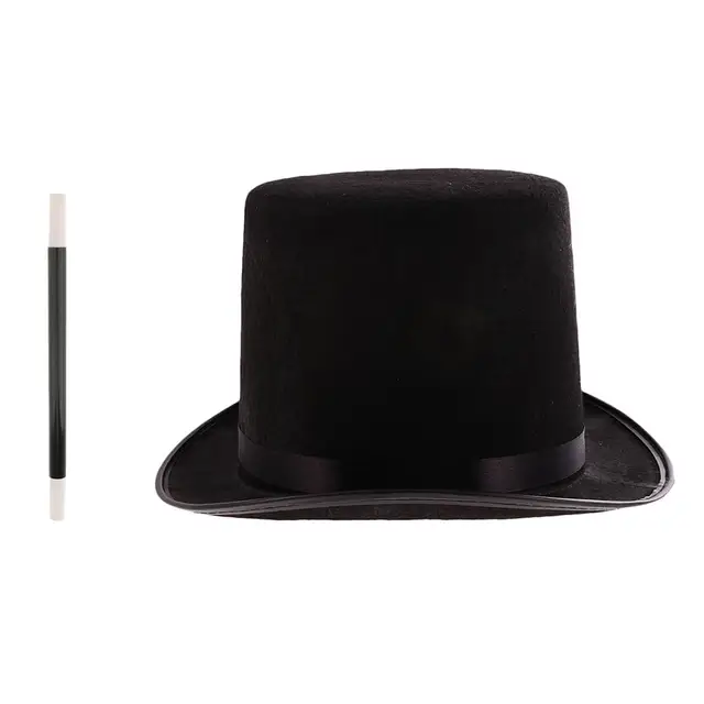 black top hat fancy dress
