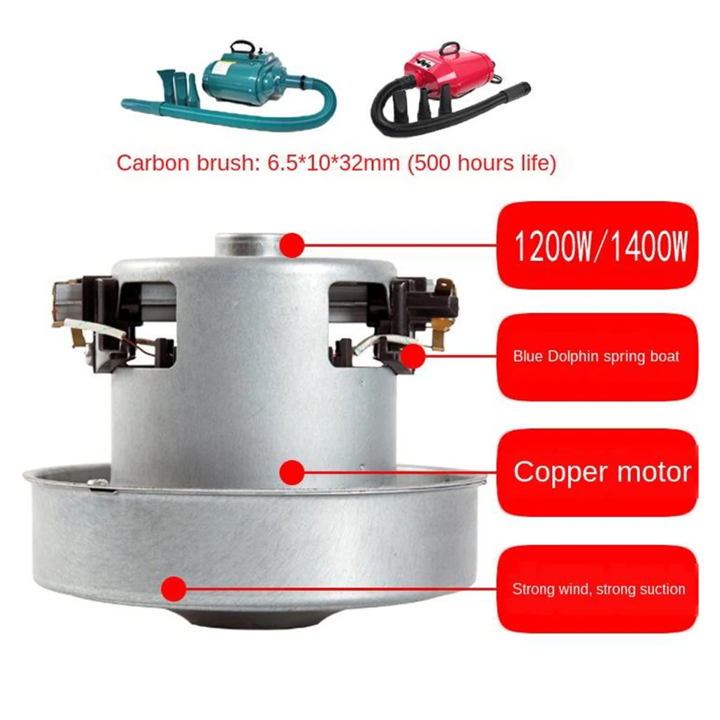 1200W 220V Motor For Shenbao Chunzhou Hairdryer Hair Blower Hair Dryer Parts