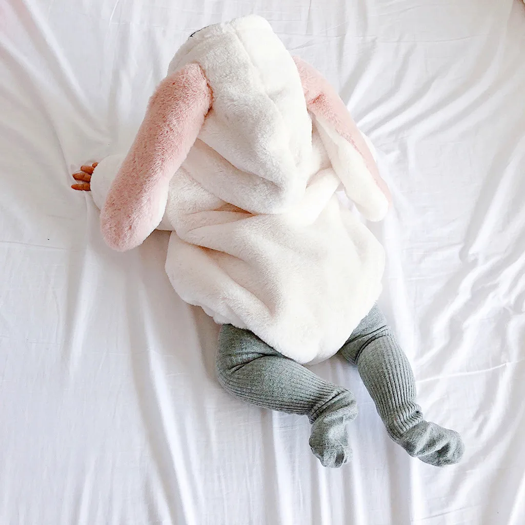 Теплый плотный флисовый комбинезон с капюшоном для новорожденных девочек; верхняя одежда; пальто; одежда для малышей; комбинезон; зимняя одежда; roupa infantil