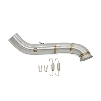 

Duke690 12-19 Exhaust Escape Catalyst Delete Middle Pipe Motorcycle Cat Catalizador Eliminator Link Pipe for KTM Duke 690 2019