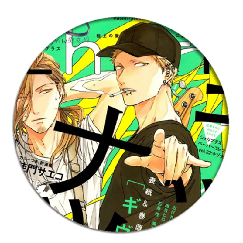 Anime GIVEN Cosplay Badge Uenoyama Ritsuka Brooch Pin  Accessories For Clothes Backpack Decoration gift