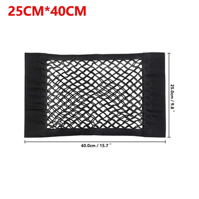 for VW Volkswagen POLO 6R 6C Car Trunk Network Hooks Mesh Net Cargo  Organizer Rear Storage Car Accessories Luggage Elastic