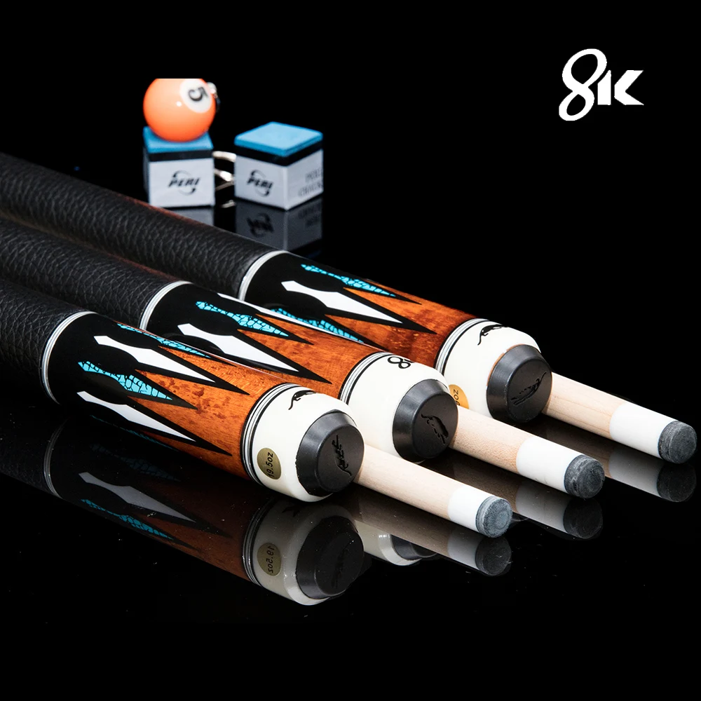 Kaufen PREOAIDR 8K Billard Welle 11,75mm 12,75mm Spitze 8 Stücke in 1 Tecnologia Welle Professionelle Billar Pool Queue technologie Ahorn Butt