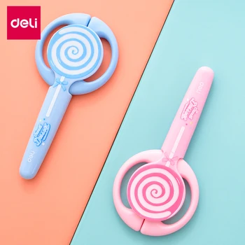 

Cartoon modeling Kindergarten primary school scissors Children's professional paper-cut cute Scissors prevent hand Cartoon