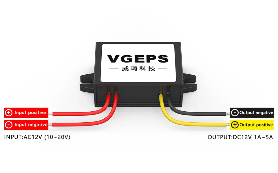 para dc, contador de 12v para 12v