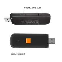 Разблокировка 150 м 4G LTE USB модем huawei E3372 Dongle plus 2 шт антенна