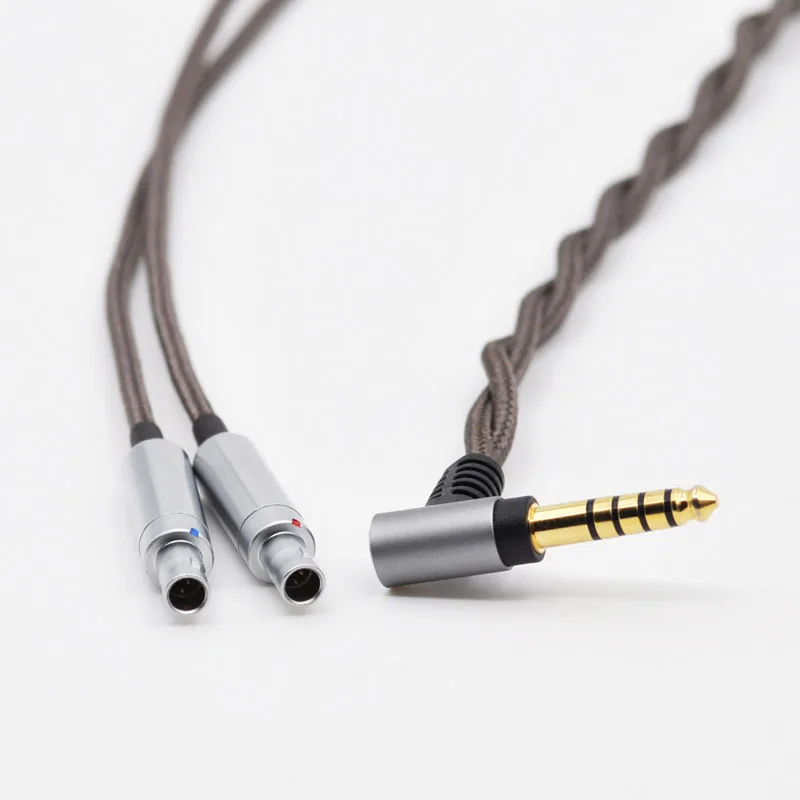 4 мм сбалансированный аудиокабель OCC для наушников Sennheiser HD800 HD800S HD820 | Электроника