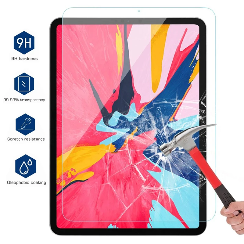 Защита экрана для iPad 10 2 3 4 6 Air Mini 5 закаленное стекло защита iPed Pro 9 7 11 12 стеклянная