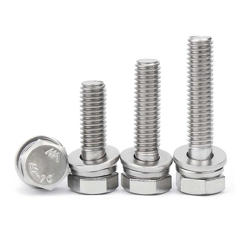 Lfang-Bulloni A Testa Esagonale M4 M5 M6 M8 304 A2-70 Acciaio - Foto 10