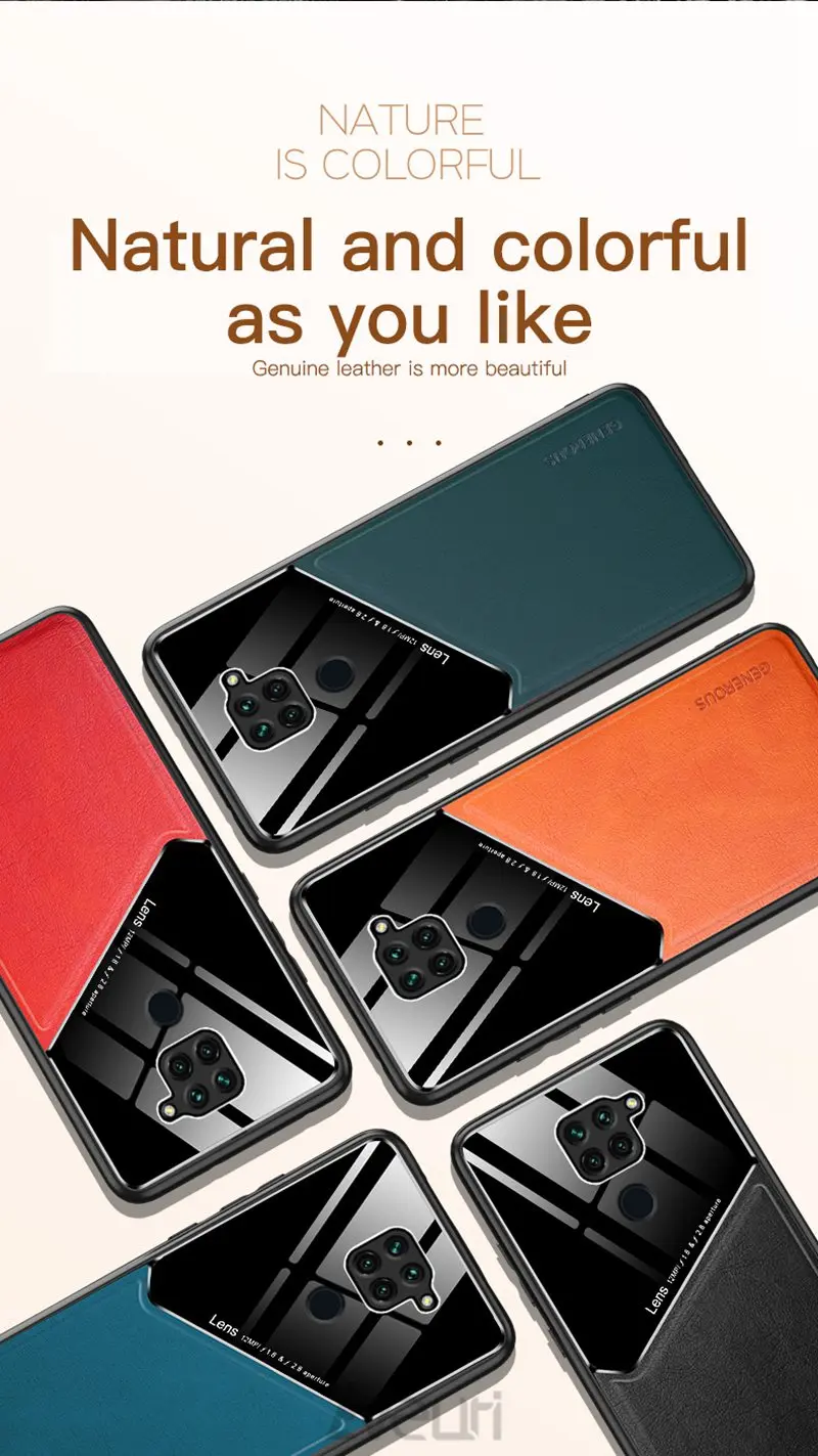 Luxury Leather Phone Case For Xiaomi Mi Poco X3 NFC M3 10T Pro Note 10 Lite Redmi Note 9s 7 8 9 Pro 8T K20 8A 9A 9C Cover Case case for xiaomi