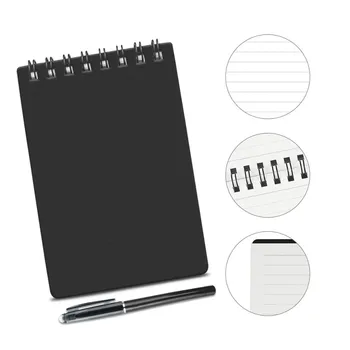 

A7 size Mini Erasable Notebook Smart Reusable notebook Microwave Wave Cloud Erase Notepad Portable Diary Office School