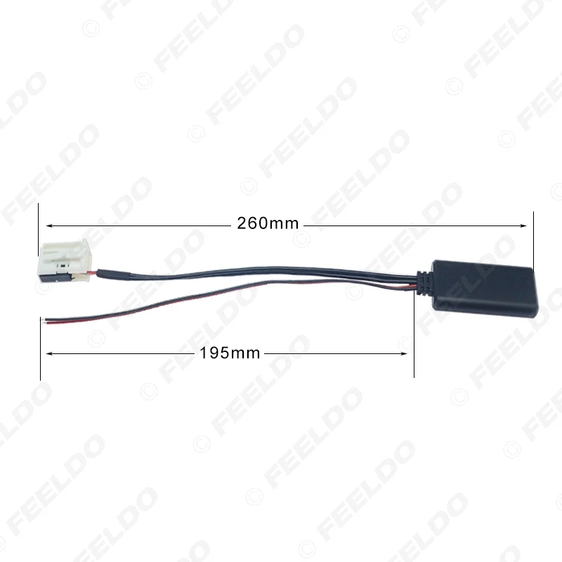Автомобильный Bluetooth приемник FEELDO Aux адаптер для Peugeot307/408/508 Citroen C Triumph C2 C5