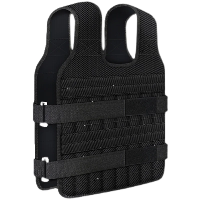 20kg 50kg Loading Weighted Vest Adjustable Exercise Training Fitness Jacket Gym Workout Boxing Vest Fitness Waistcoat weighted vest