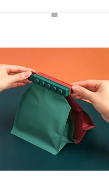 

1Pc 12cm Creative Sealing Bag Clips Building Blocks Shaped Portable Kitchen Food Snack Sealer Clamp Tool Kitchen Accessories