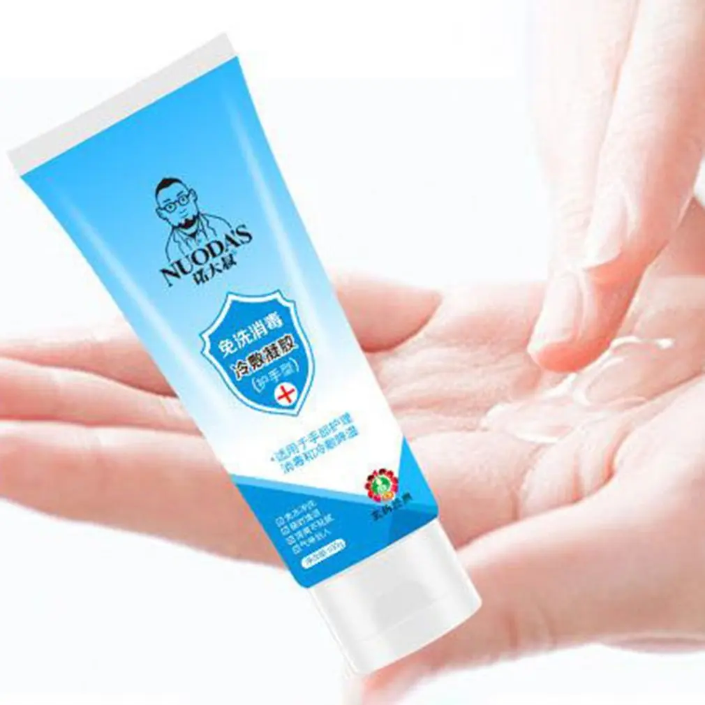 

100ML Antibacterial Disinfectant Hand Sanitizer Disposable Gel Universal Non-Alcoholic Home Office Disinfectant 1 Piece
