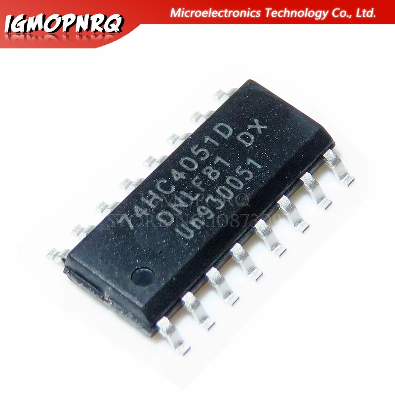 10 PCS 74HC4053D SOP-16 74HC4053 SMD multiplexer demultiplexer New#R2020